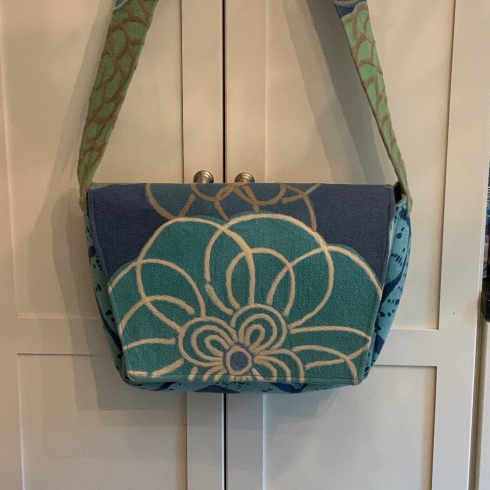 Floral FAbric BAG, COMPUTER, IPAD....NWOT
